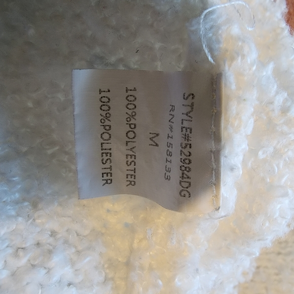 eight eight eight Specked Wool Blend Knit 3/4 Sleeve Pullover Sweater Size XL - Picture 8 of 8